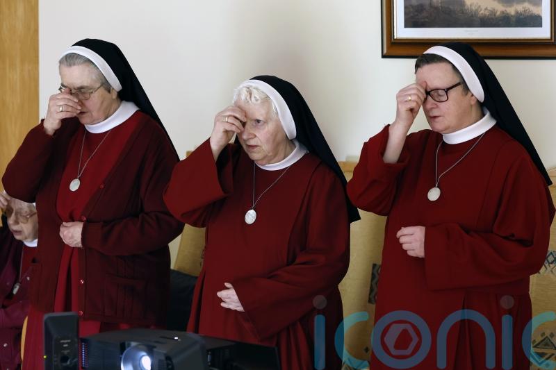 Irish ‘Red Nuns’ gather for funeral of Pope Francis
