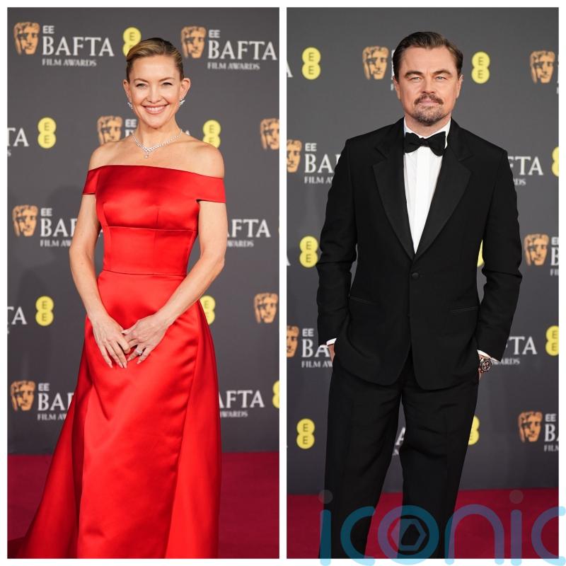 Leonardo DiCaprio and Kate Hudson among Hollywood stars at Baftas
