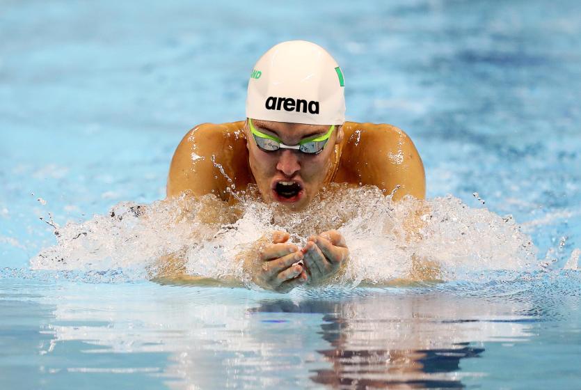 Longford swimmer Darragh Greene