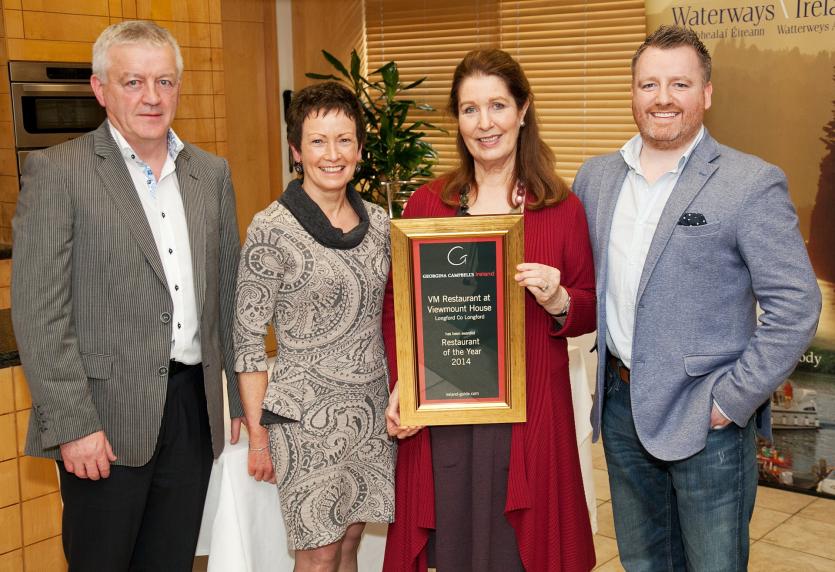 Viewmount House, Longford Georgina Campbell Hospitality Hero Award winners  