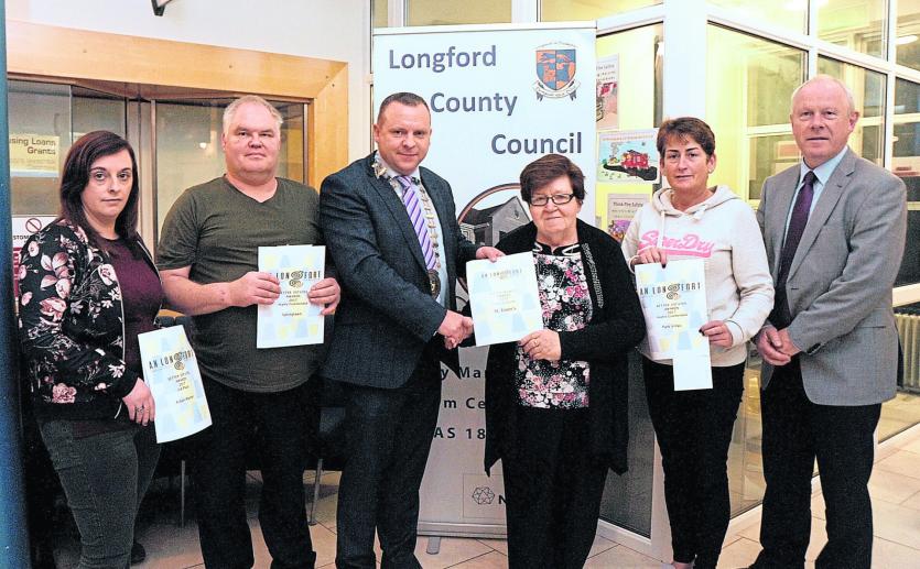 Pictures Longford County Council Better Estates Awards 2017