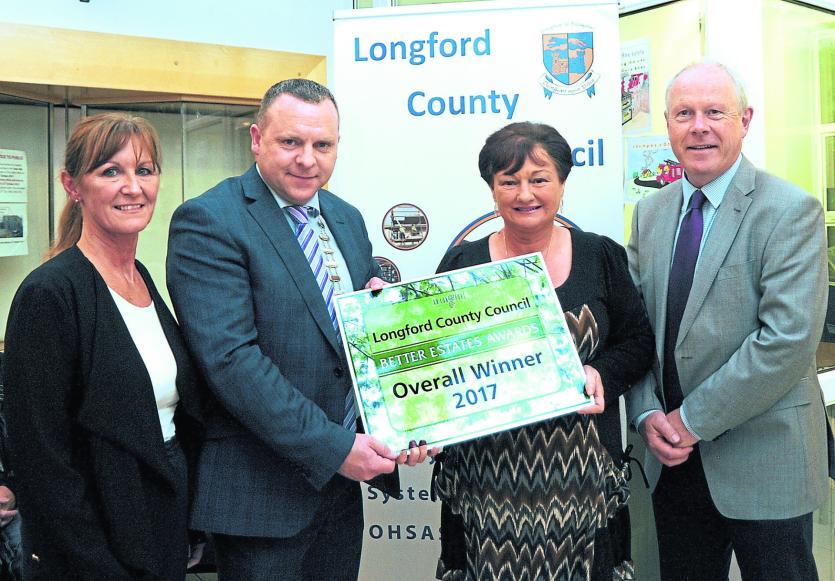Pictures Longford County Council Better Estates Awards 2017
