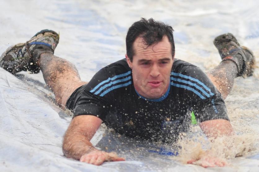 Third annual October Mudfest in Ballinalee, hosted by Sean Connolly's GFC