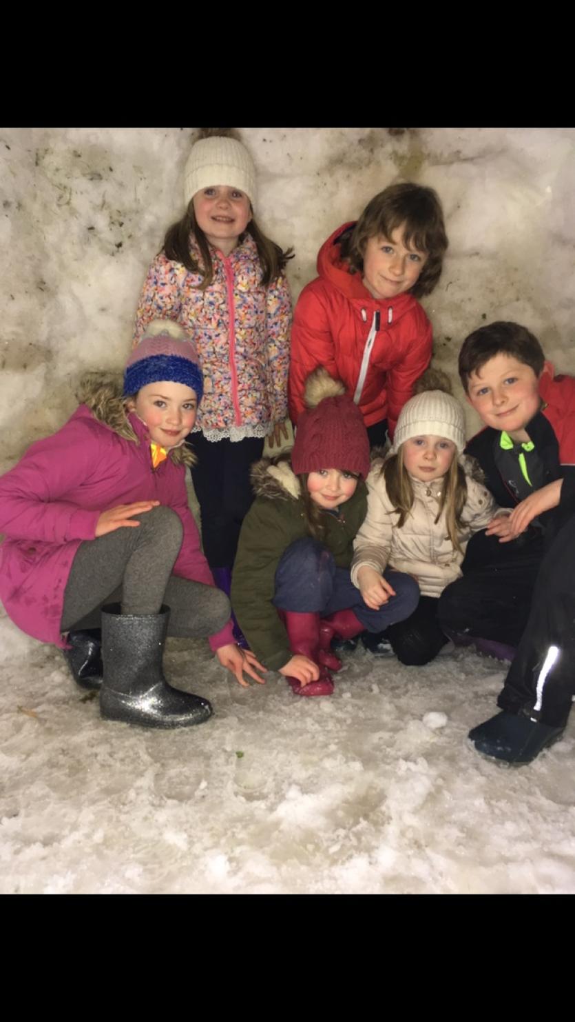 Longford snowfall leads to recreation of history in Ballinalee
