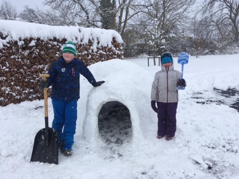 Longford Leader Reader Photographs #StormEmma #BeastFromTheEast
