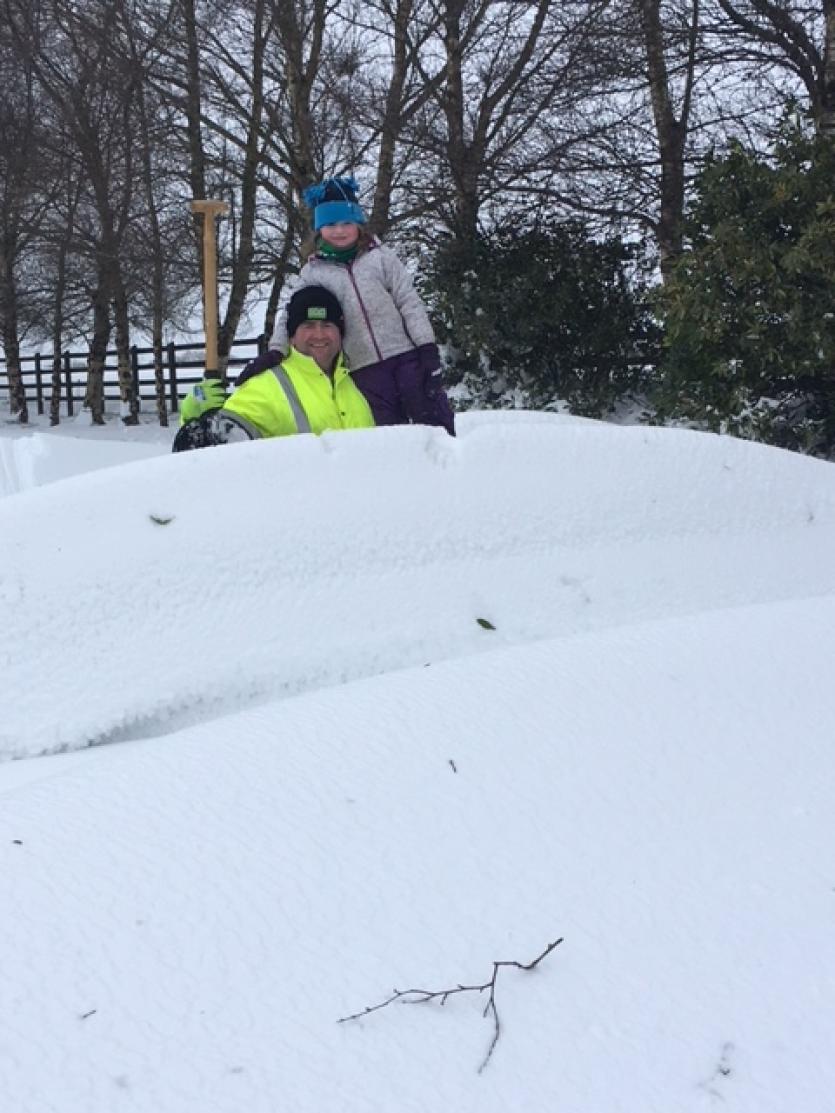 Longford Leader Reader Photographs #StormEmma #BeastFromTheEast