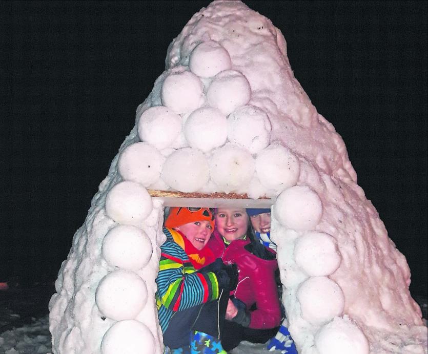 Fun in the Snow Around Longford 