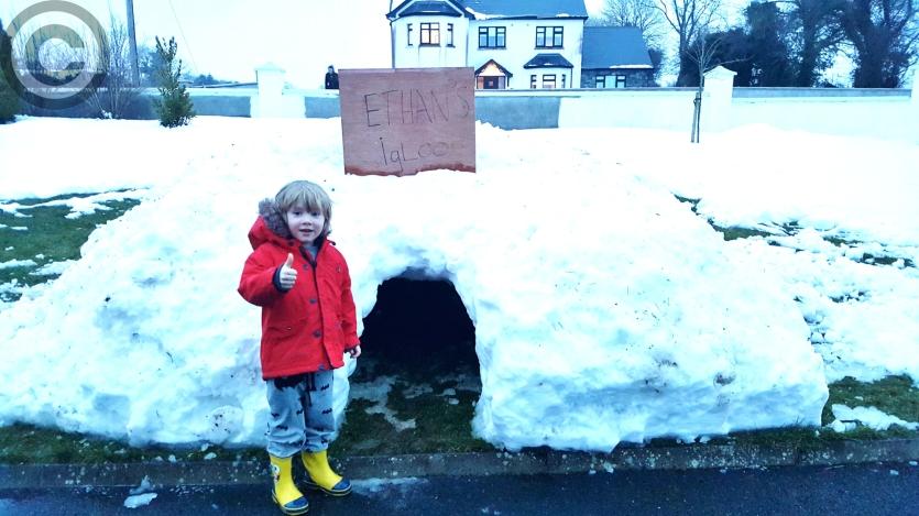 Fun in the Snow Around Longford 