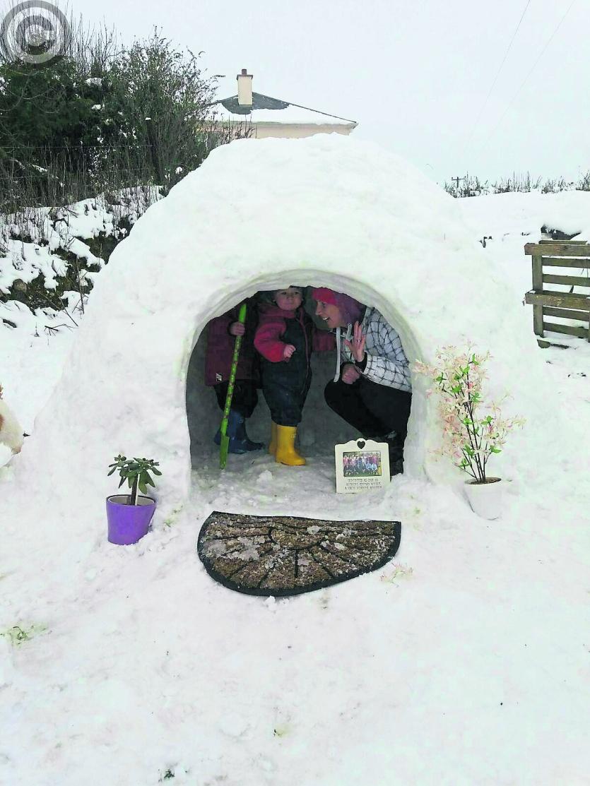 Fun in the Snow Around Longford 