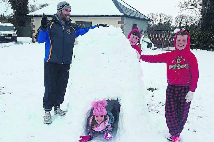 Fun in the Snow Around Longford 