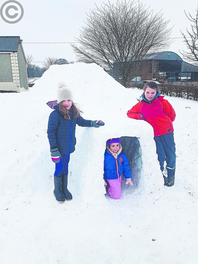 Fun in the Snow Around Longford 