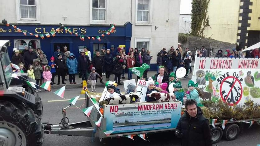 Lanesboro/Ballyleague St Patrick's Day parade 