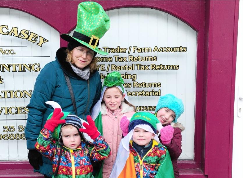 St Patrick's Day Parade in Lanesboro