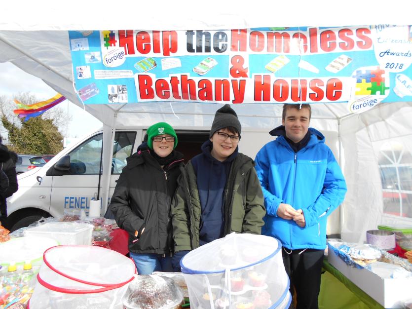 Longford Autism Foróige Club bake sale to help the homeless and Bethany House