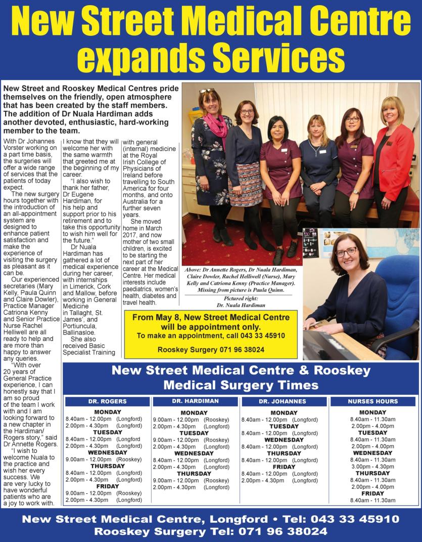 New Street Medical Centre expands services