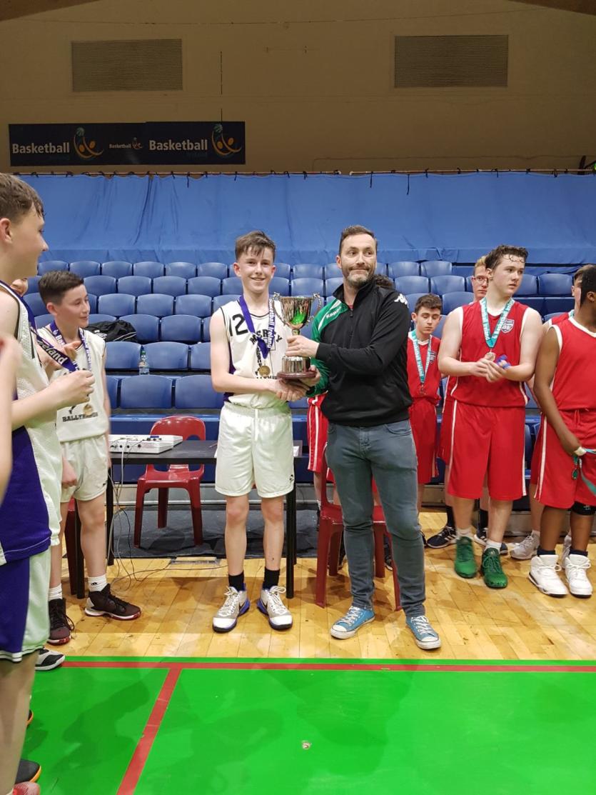 Basketball Ireland - All-Ireland Schools League Minor C Boys Final: Mercy Ballymahon 39 Mungret College Limerick 36