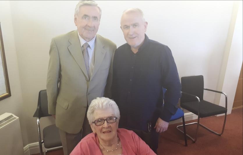 Unveiling of memorial plaque to former MP and founder of The Longford Leader JP Farrell 
