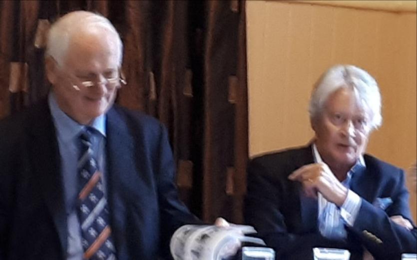 Unveiling of memorial plaque to former MP and founder of The Longford Leader JP Farrell 