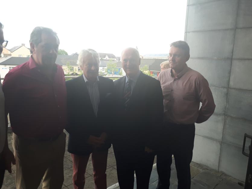 Unveiling of memorial plaque to former MP and founder of The Longford Leader JP Farrell 