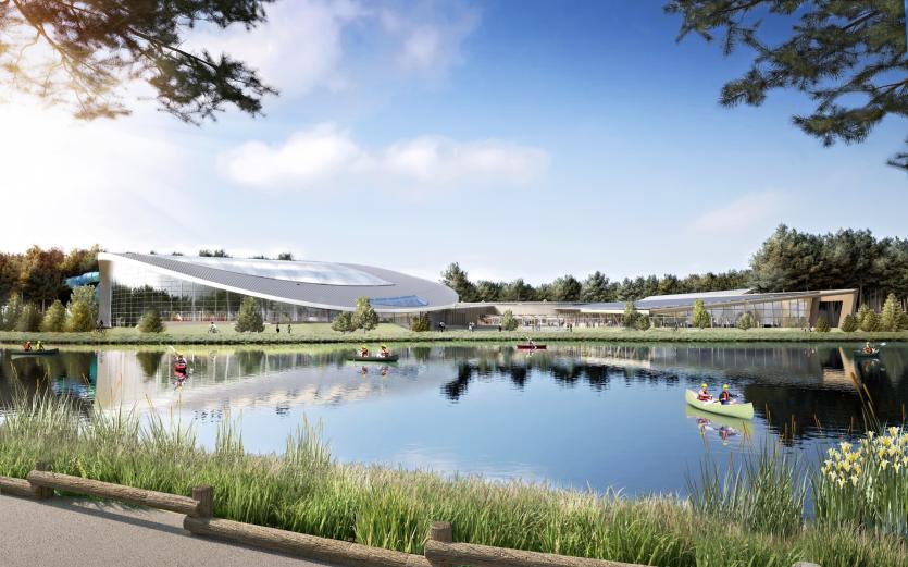 Photo Gallery: Spectacular aerial photographs reveal construction progress at €233m Center Parcs Longford Forest holiday resort