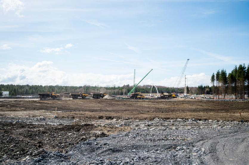 Photo Gallery: Spectacular aerial photographs reveal construction progress at €233m Center Parcs Longford Forest holiday resort