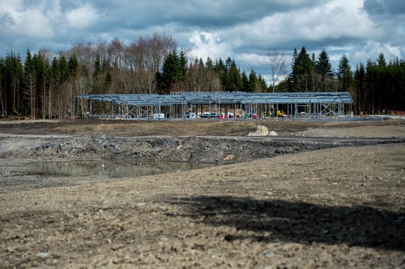 Photo Gallery: Spectacular aerial photographs reveal construction progress at €233m Center Parcs Longford Forest holiday resort