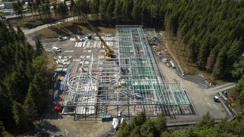 Photo Gallery: Spectacular aerial photographs reveal construction progress at €233m Center Parcs Longford Forest holiday resort