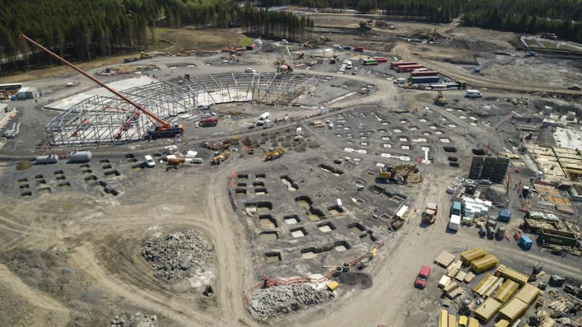 Photo Gallery: Spectacular aerial photographs reveal construction progress at €233m Center Parcs Longford Forest holiday resort