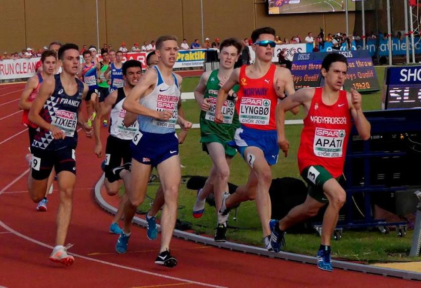 Misfortune befalls Longford's Cian McPhillips as he misses out  on European U18 1,500m Final qualification