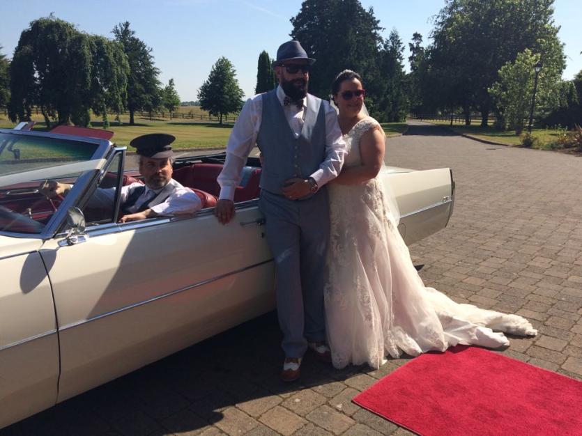 Longford couple tie knot during magical vintage style wedding