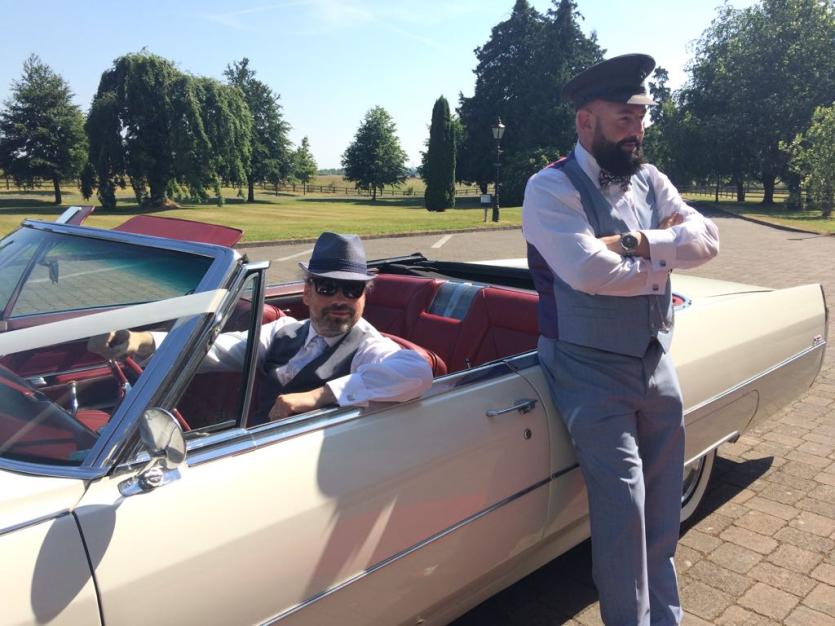 Longford couple tie knot during magical vintage style wedding