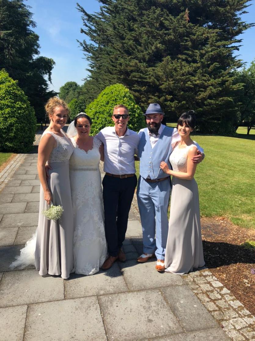 Longford couple tie knot during magical vintage style wedding