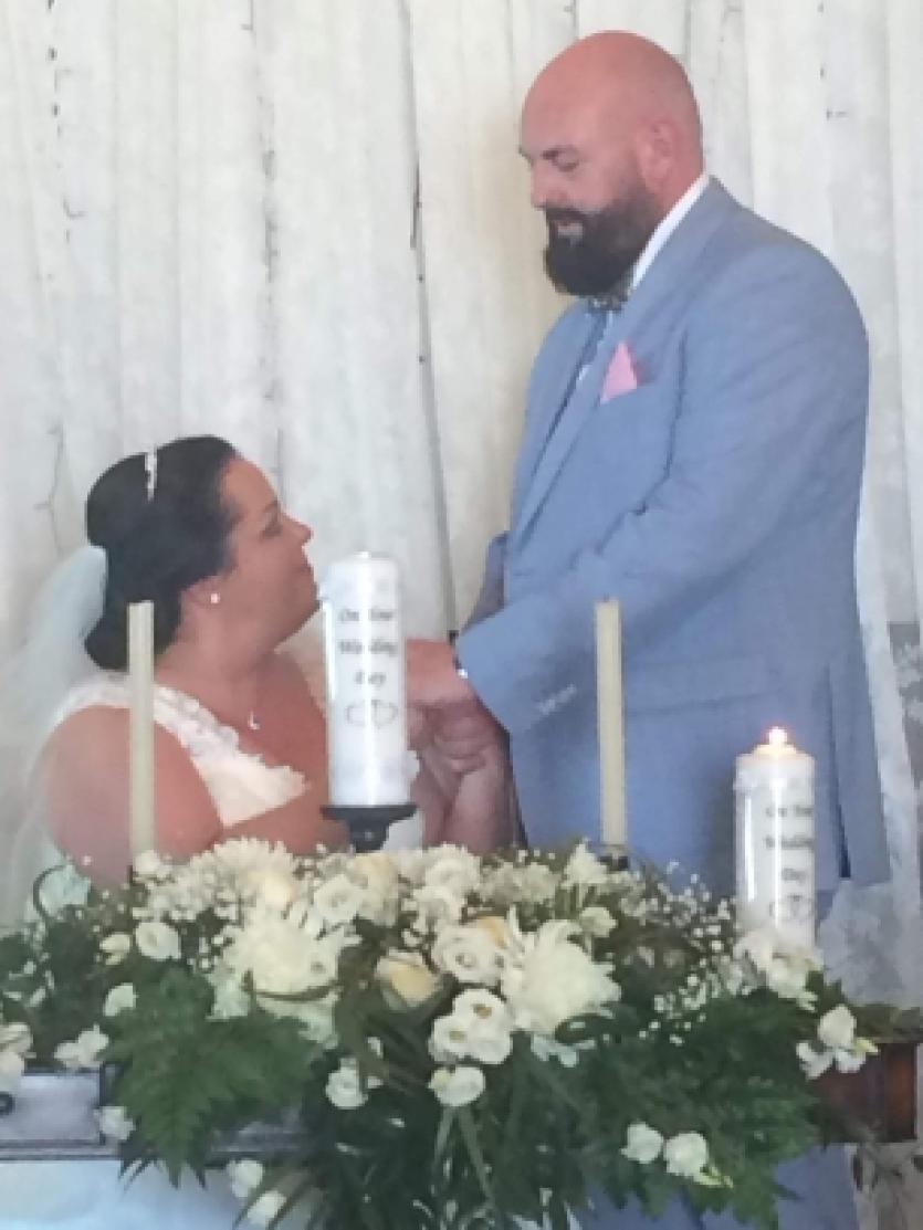 Longford couple tie knot during magical vintage style wedding