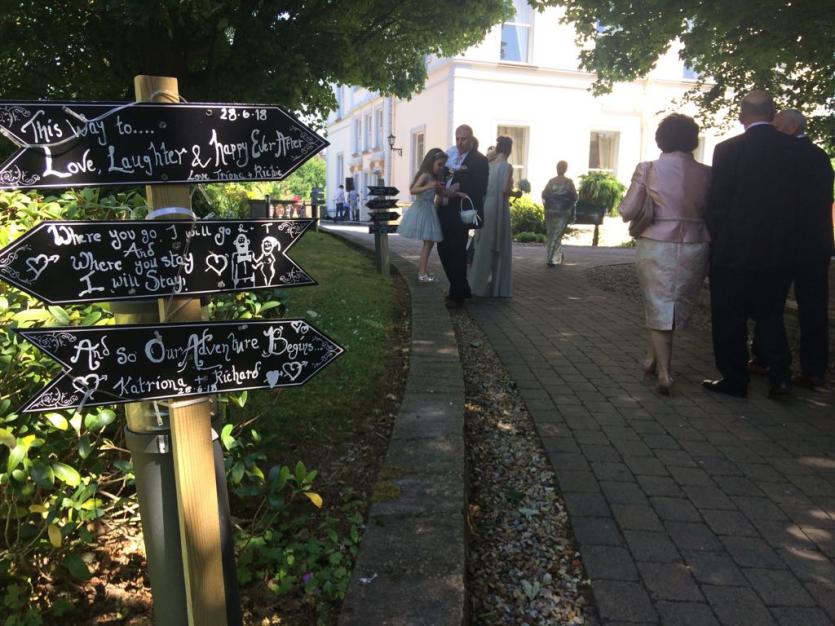 Longford couple tie knot during magical vintage style wedding