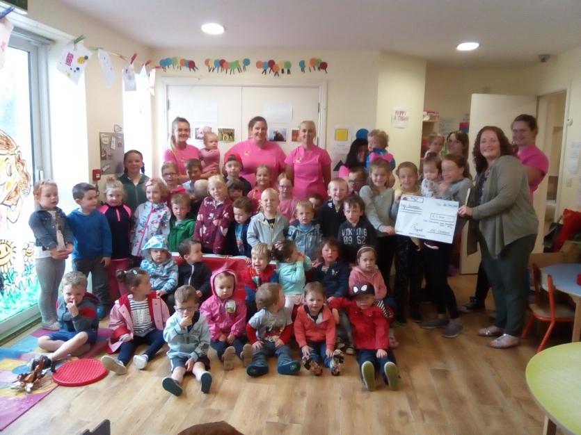 ABC Childcare in Drumlish raises €1,220 for Barnardos