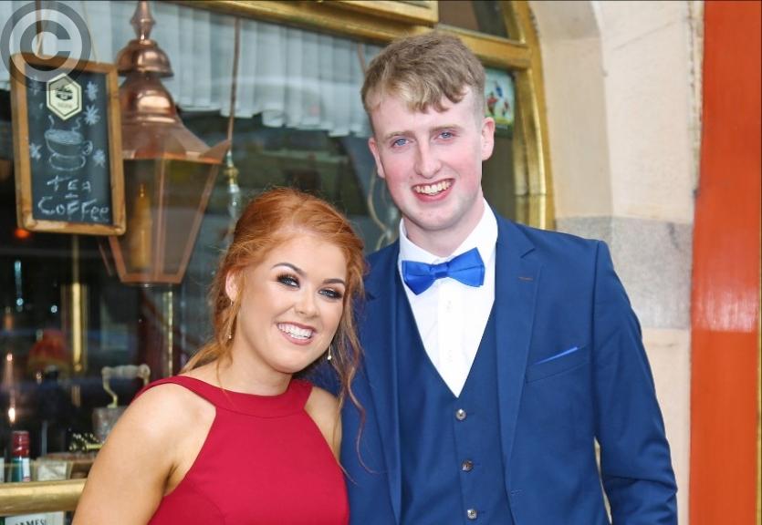 Mean Scoil Mhuire students celebrate the end of another school year with their graduation ball
