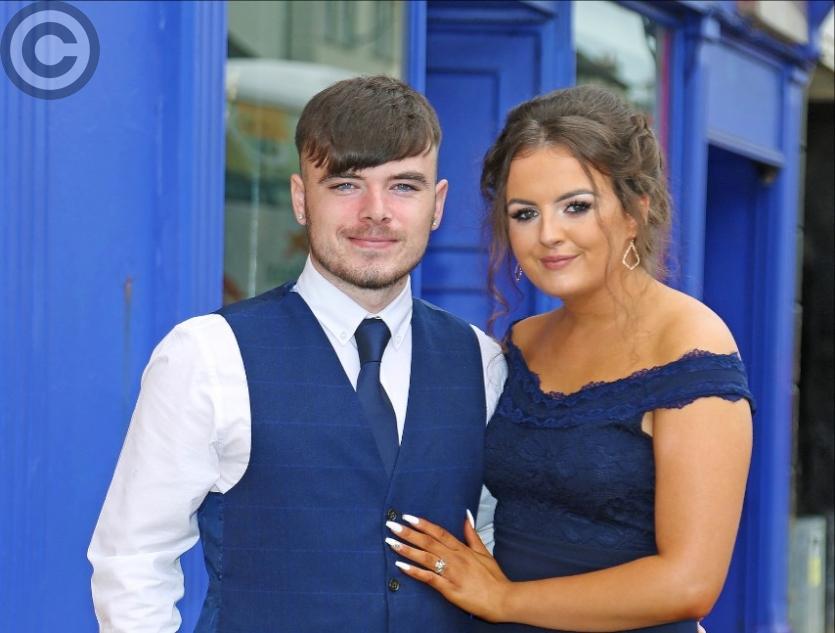 Mean Scoil Mhuire students celebrate the end of another school year with their graduation ball