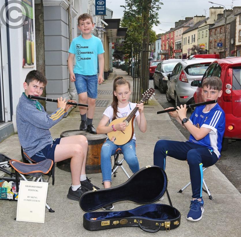 Pictures:  Harp Festival fun in Granard