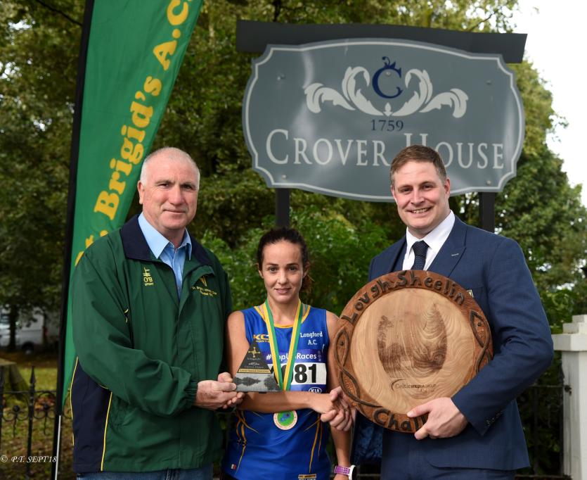Longford’s Adrianna Mulligan wins Lough Sheelin 16 Mile Challenge in record time