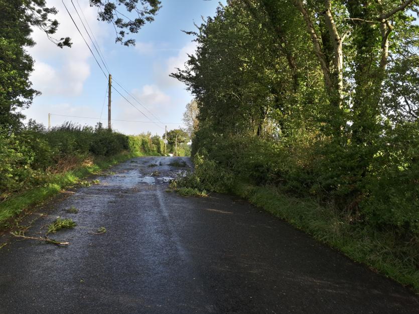 Storm Ali in Longford