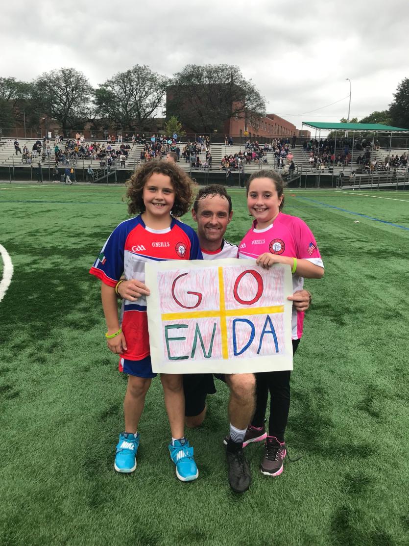 Longford duo Enda Williams and Gerry Fox help Sligo to capture New York Intermediate Football Championship title