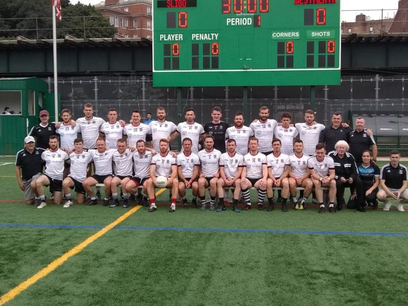 Longford duo Enda Williams and Gerry Fox help Sligo to capture New York Intermediate Football Championship title