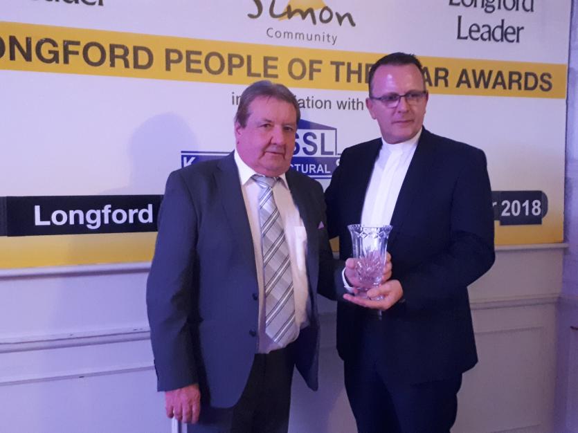 GALLERY | Fr Brendan O'Sullivan chosen as Midlands Simon Community Longford Person the Year 2018