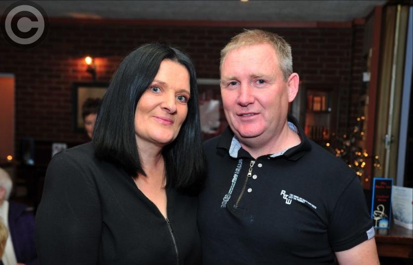 Pictures: Champion celebration in The Rustic Inn, Abbeyshrule last Friday night  as the Carrickedmond Ladies Football Club championship winning sides 