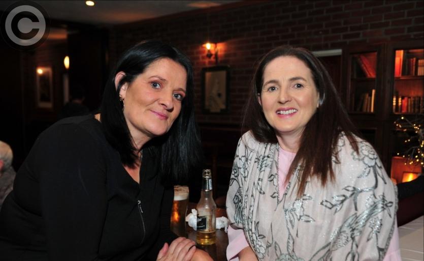 Pictures: Champion celebration in The Rustic Inn, Abbeyshrule last Friday night  as the Carrickedmond Ladies Football Club championship winning sides 