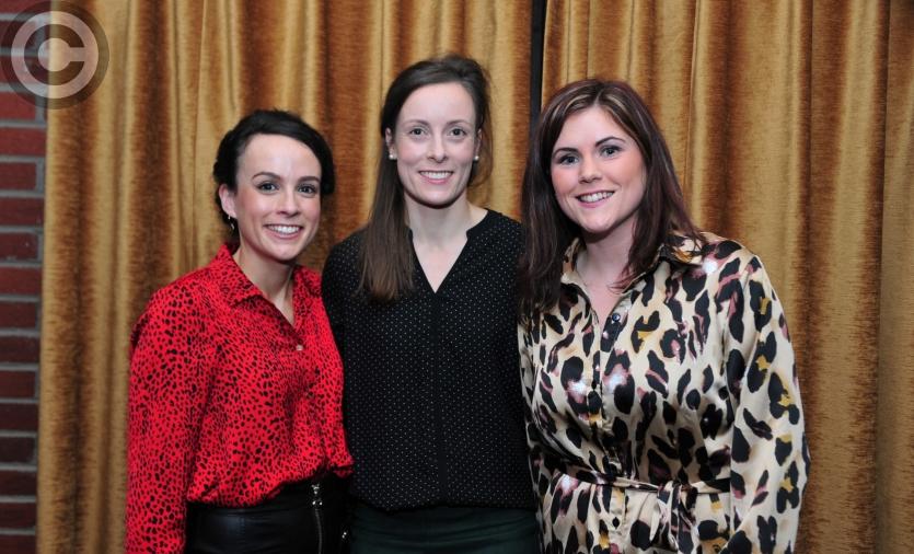 Pictures: Champion celebration in The Rustic Inn, Abbeyshrule last Friday night  as the Carrickedmond Ladies Football Club championship winning sides 