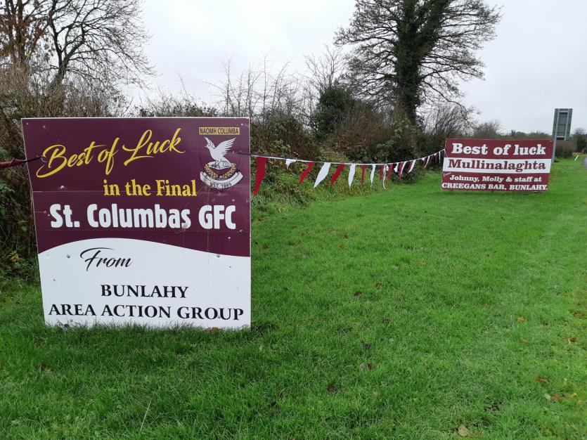 Mullinalaghta GAA family gripped by Leinster final fever as good luck messages are erected across north Longford 