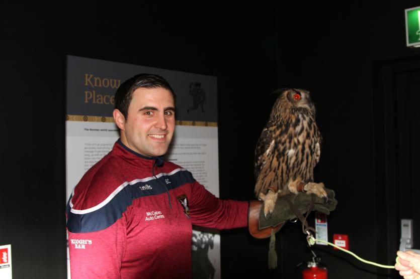 GALLERY | Mullinalaghta giant killing heroes rub shoulders with legends at Knights & Conquests Heritage & Visitor Centre in Granard