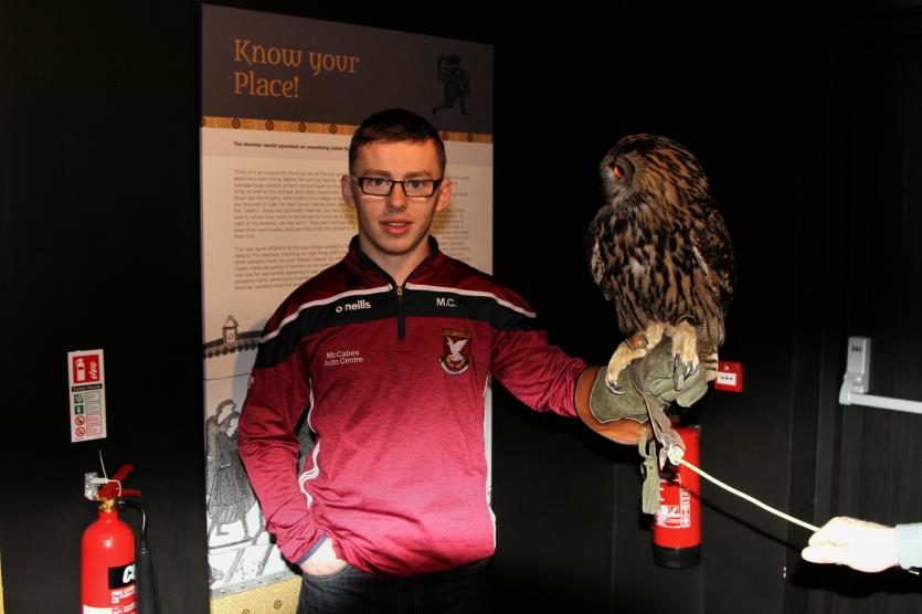 GALLERY | Mullinalaghta giant killing heroes rub shoulders with legends at Knights & Conquests Heritage & Visitor Centre in Granard