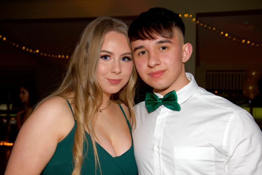 Jade Nulty and Philip Malochleb at the recent TY ball.